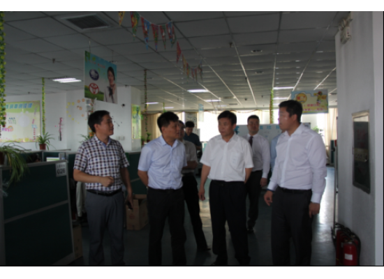 邢臺(tái)市副市長郭旭濤來我公司參觀考察